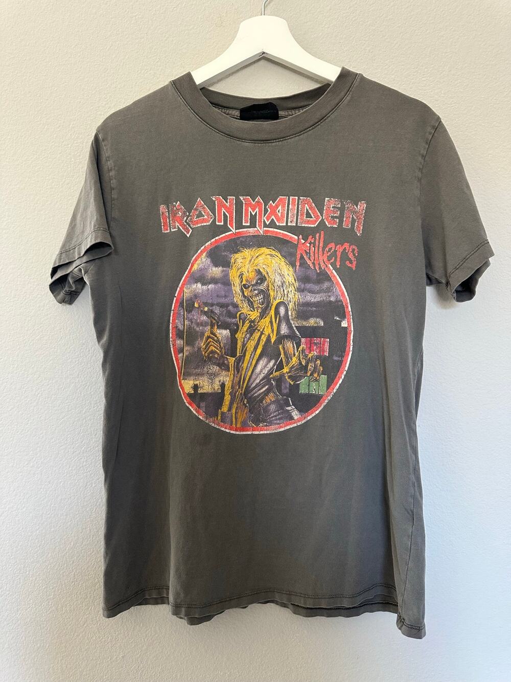 Iron Maiden Killers Graphic Tee by Cotton On size Large